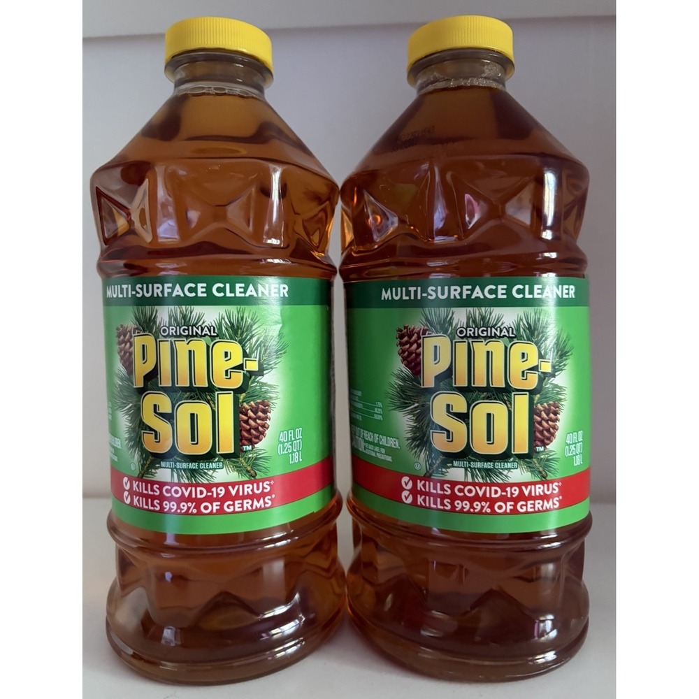 2X Pine Sol Multi Surface Cleaner ORIGINAL Scent With Pine OIL 40 fl oz Ea
